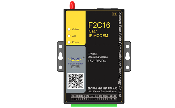 LTE Cat.1無線數(shù)傳終端F2C16