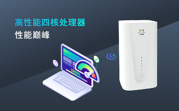 5G商用CPE采用四核處理器